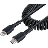 Image de StarTech.com RUSB2CLT1MBC Lightning-kabel 1 m Zwart