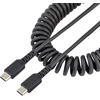 Image de StarTech.com USB 2.0 0.48Gbps 60W USB Type-C 0.5m Coiled