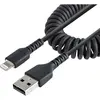 Image de StarTech USB A   Lightning (0.50 m, USB 2.0), Câble USB