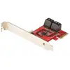 Image de Startech Adaptateur Pcie 4 Ports Vers Sata