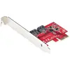 Image de StarTech Carte PCIe SATA - 2pt, Contrôleur mémoire