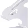 Image de StarTech com ADJ-LAPTOP-RISER, Notebook-Ständer, Silber, Aluminium, 10 kg, 33,2 - 120 mm, 226 mm, Support pour notebook, Argent