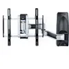 Image de StarTech COM Articulating TV Wall Mount VESA Wall Mount TV Bracket for 65 inch/99lb/Curved TVs Corne (Mur, 45 kg, 26" - 65"), Support mural pour TV, Noir, Argent