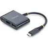 Image de StarTech Multiport USB-C HDMI (USB-C, 2 ports), Station d'accueil + hub USB, Noir
