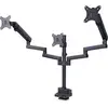 Image de StarTech Triple Monitor Desk Mount (Tables, 27", 7 kg), Support de moniteur, Noir