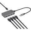 Image de StarTech 4-Port USB-A Hub, 5Gbps, Bus Powered (USB-A, 5 ports), Station d’accueil + hub USB, Gris