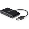 Image de StarTech.com 4-Port USB 2.0 Hub, USB Bus Powered, Compacte Travel USB Hub, USB 2.0 Splitter, Multi-P