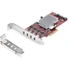 Image de StarTech 4-PORT USB-C 10GB PCIE CARD USB-C 3.2 10GBPS PCI, Contrôleur SATA