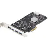 Image de StarTech Carte Pcie 4 Ports USB-A 5gbps, Contrôleur SATA