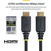 Image de StarTech HDMI   HDMI (1 m), Câble vidéo, Noir