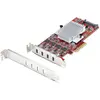 Image de StarTech 4-PORT USB-C 10GB PCIE CARD LP USB-C 3.2 10GBPS, Contrôleur SATA
