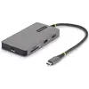 Image de StarTech HUB USB-C MULTIPORT 4K 140 W. NMS NS CABL (USB-C, 4 ports), Station d'accueil + hub USB, Gris
