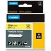Image de Dymo, Ruban d'étiquetage, Ruban d'écriture en nylon 12mm (1.20 cm, Jaune)