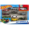 Image de Mattel Hot wheels Coffret 10 voitures