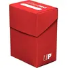 Image de Ultra Pro Boîte de rangement rouge solide