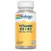 Image de Solaray Vitamine D3+k2 (mk7) 60 Unités