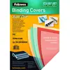 Image de Fellowes Feuilles de couverture en PVC (A4, 200 microns), Relieuse : accessoires, Transparent