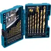 Image de Makita, Foret, Set Forets à métaux à queue ronde (1.5-10mm)