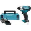 Image de Makita, Perceuse + Visseuses sans fil, TD110DSAJ Visseuse à impact sans fil, 12V MAX, 2x2.0 Ah Li-ion 110 Nm, 1.0kg, 1/4 ", LED