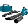 Image de Makita, Aspirateur + souffleur à feuilles, 2x18 V Blazer bleu (Fonctionnement sur batterie, Souffleur de feuilles)