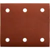 Image de Makita, Abrasifs, Papier abrasif Velcro 114 x 102 mm (6 trous) grain 240, 10 pièces (240)