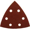 Image de Makita, Abrasifs, Papier abrasif triangulaire Velcro grain 60 (60)