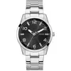 Image de Guess, Montre, GW0804G2, Noir, Argent, (Horloge analogique, 42 mm)