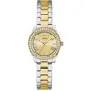 Image de Guess, Montre, Mini Luna, Argent, Or, (Horloge analogique, 30 mm)