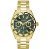 Image de Guess, Montre, GW0904G2 Letterman, Or, Vert, (Horloge analogique)