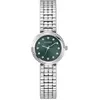 Image de Guess, Montre, Clara, Argent, Vert, (Horloge analogique, 28 mm)