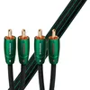 Image de Câble RCA Audioquest Evergreen 3 m Noir et vert