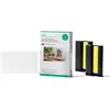 Image de Pack photo Cricut StickerPix Print + Cut 72 feuilles Blanc brillant + 2 recharges d'encre Noir et Jaune