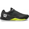 Image de Wilson, Hommes, Chaussures de tennis, Rush Pro 4.0 Clay Black/White Man (41 1/3), Blanc, Noir