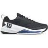 Image de Wilson, Hommes, Chaussures de tennis, Rush Pro 4.5 (44 2/3), Bleu, Blanc, Noir
