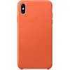Image de Apple Etui en cuir (Apple iPhone XS Max), Coque pour téléphone portable, Orange