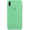 Image de Apple Coque en silicone (Apple iPhone XS Max), Coque pour téléphone portable, Vert