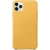Image de Apple Etui en cuir (Apple iPhone 11 Pro Max), Coque pour téléphone portable, Jaune