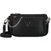 Image de Guess, Femmes, Sac à main, Umhängetasche Noelle II Double Pouch CB, Noir