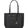 Image de Guess, Femmes, Sac à main, Katya Shopper Tasche 30 cm, Gris, Noir