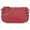 Image de Guess, Femmes, Sac à main, Noelle II Double Pouch Crossbody Bag, Rouge