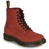 Image de Boots Dr. Martens 1460 Pascal 8 Eye Boot Russet Red Milled Nubuck RB femme