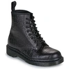Image de Boots Dr. Martens 1460 Croco 8 Eye Boot Black New Vibrance Croco solde femme