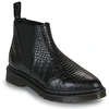 Image de Boots Dr. Martens Bianca II Chelsea Boot Black New Vibrance Croco solde femme