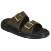 Image de Mules Dr. Martens Josef Slide Sandal DMs Olive Wyoming solde homme
