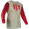 Image de Fly Racing Kinetic Wave Motorcross Jersey, grijs-rood, afmeting M voor man