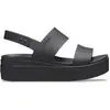 Image de Crocs, Femmes, Sandales, Brooklyn Low Wedge, Noir, (41, 42)