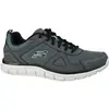 Image de Skechers, Hommes, Baskets, Track-Scloric 52631-CCBK (52631-CCBK M 44), Gris, Argent, (44)