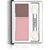 Image de Clinique, Fard à paupières, All About Shadow Duo Ombre à paupières Maquillage sans danger pour les yeux sensibles AJ Strawberry (Marron, Rose)