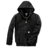Image de Carhartt Duck Active Jas, zwart, afmeting S voor man