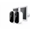 Image de Arlo Essential 3 Set de 2 avec panneau solaire (2560 x 1440 Pixels), Caméra réseau, Blanc